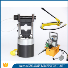 Chinesische Nuss-Teiler-Kabel-Presse bearbeitet die Kräuselungs-Schlauch-Maschine hydraulisch